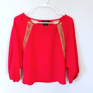 ✨MM Couture by Miss Me Chiffon Cropped Blouse